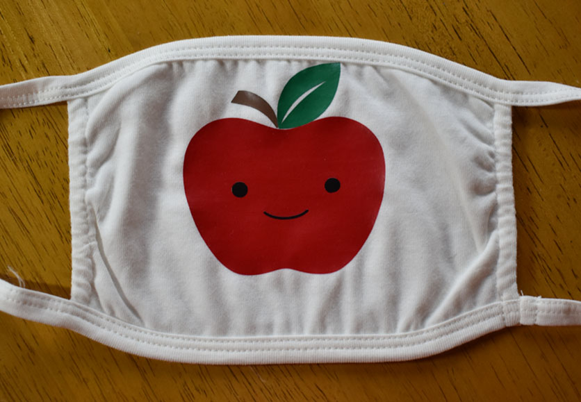 Happy Apple Mask