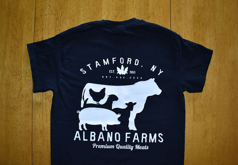 albano shirt back