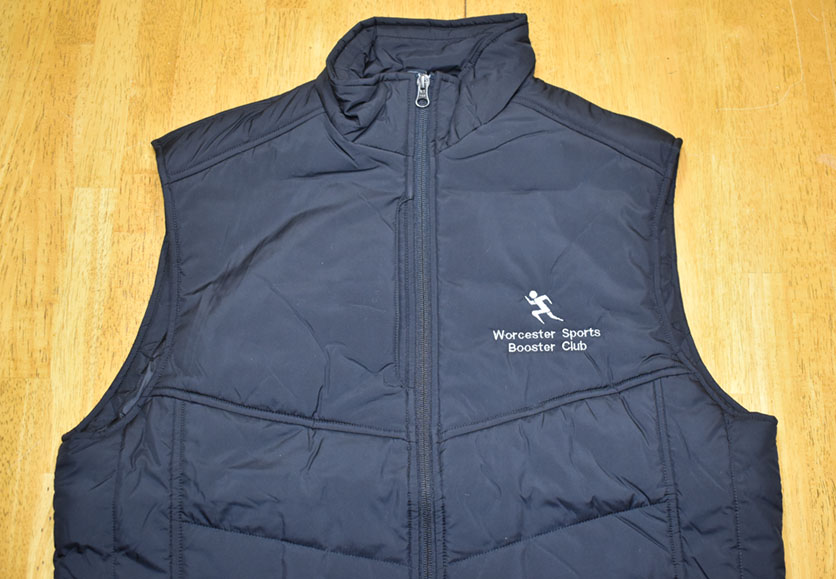 worcester booster club puffy vest