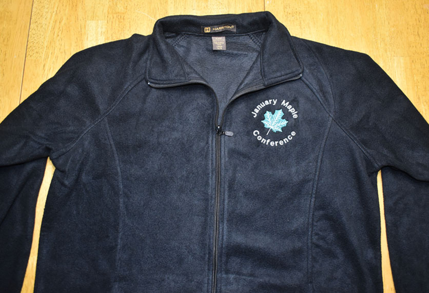 january maple conference black jacket