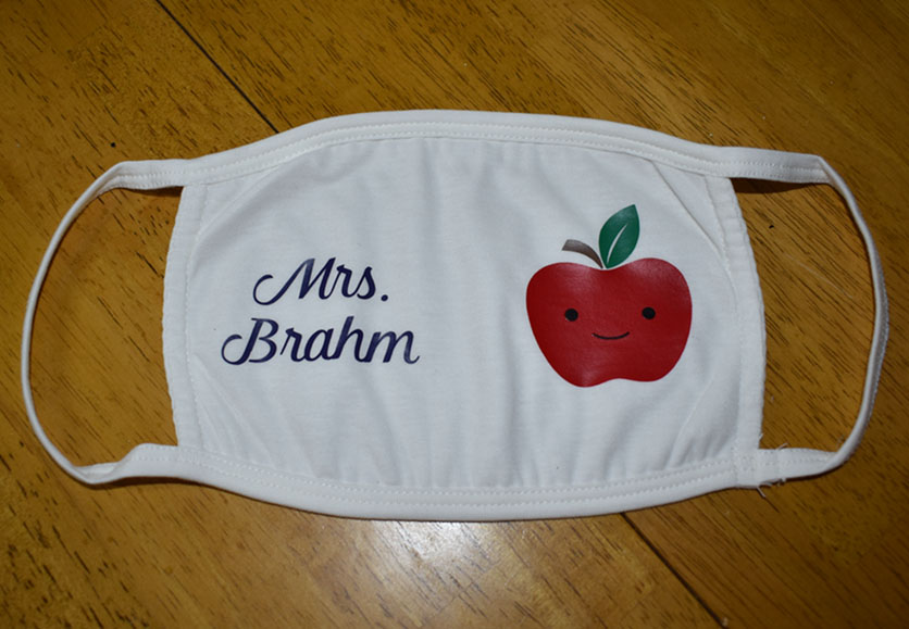 Mrs. Brahm - Happy Apple Mask
