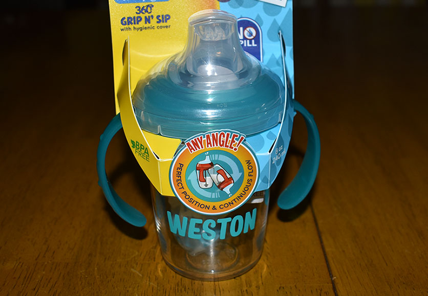 weston handled sippy cup