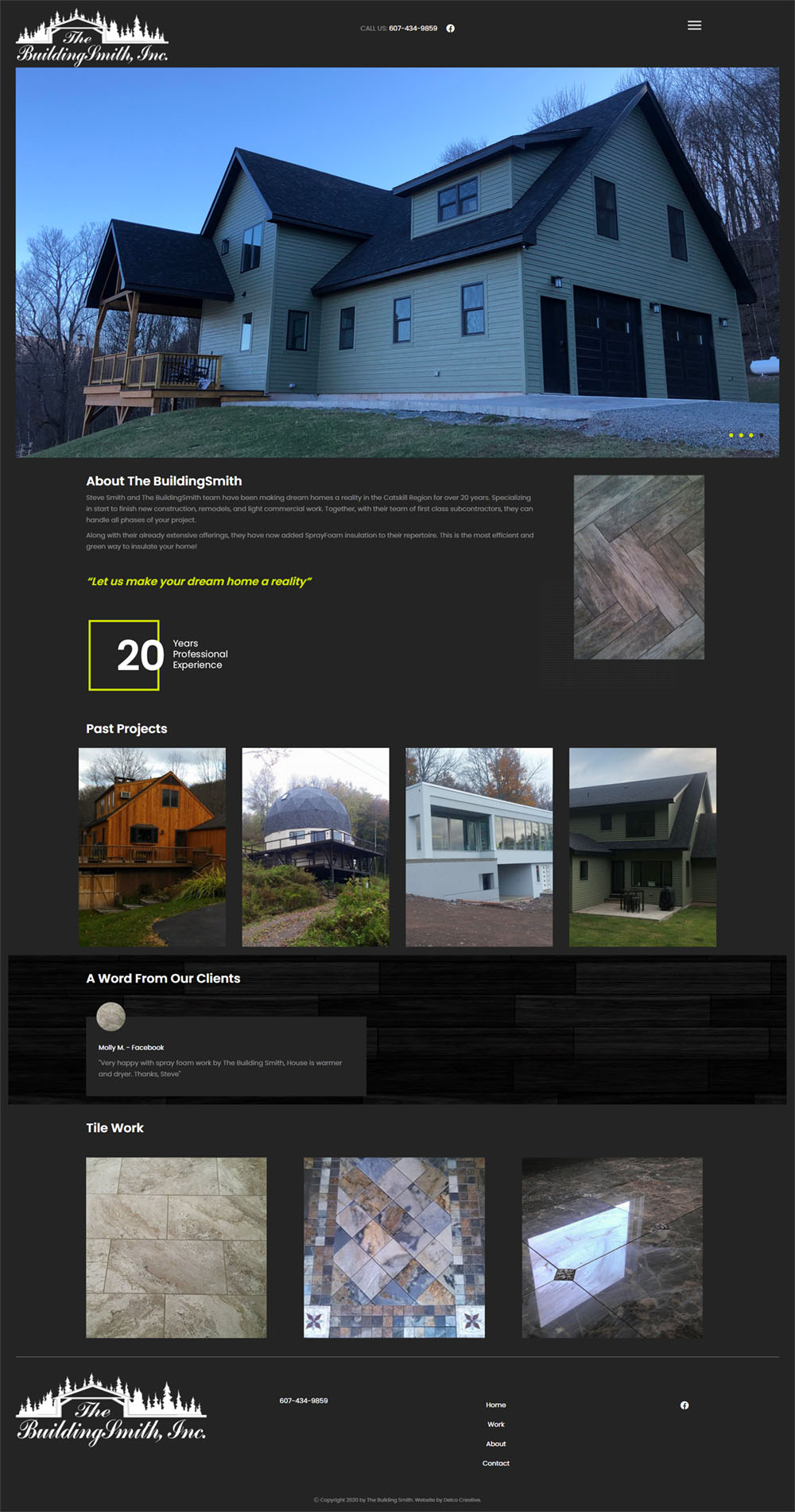 The BuildingSmith Website