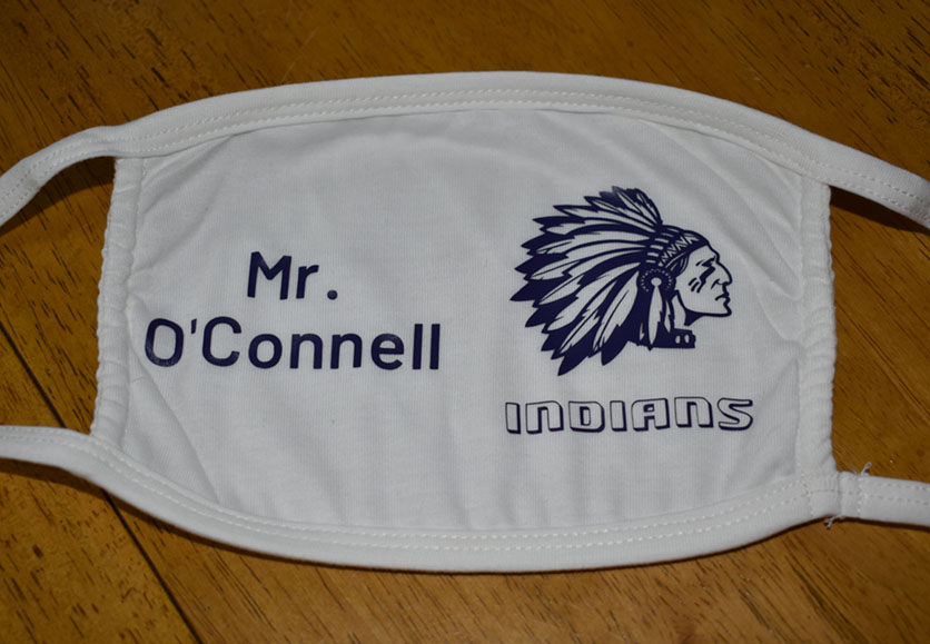 Mr. O'Connell - Stamford Indian Mask